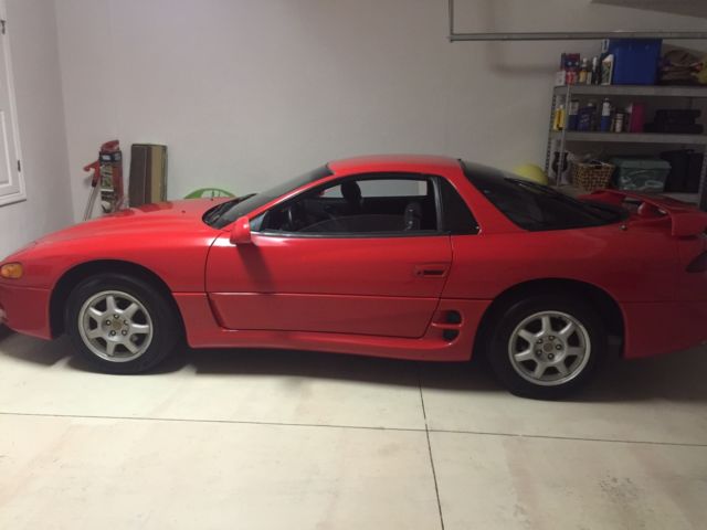 19940000 Red Mitsubishi 3000GT Coupe