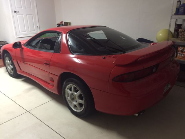 19940000 Red Mitsubishi 3000GT Coupe