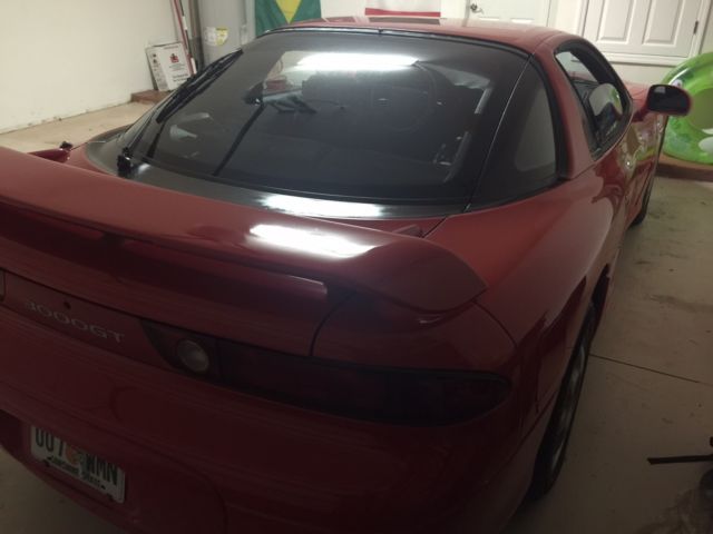 19940000 Red Mitsubishi 3000GT Coupe