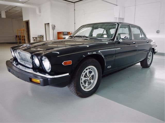 1986 Black Jaguar XJ6 Sedan