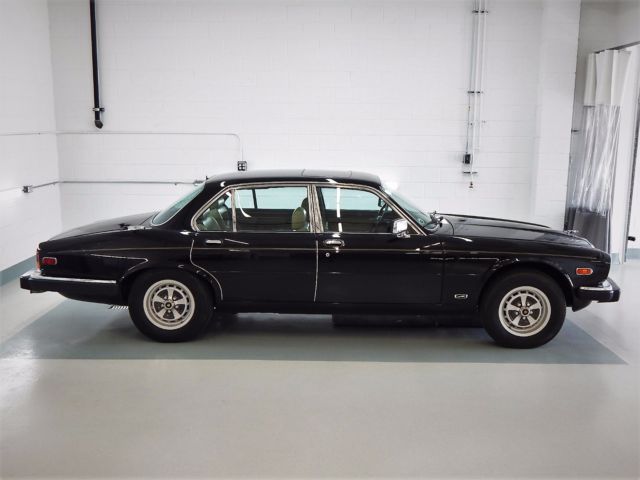 1986 Black Jaguar XJ6 Sedan