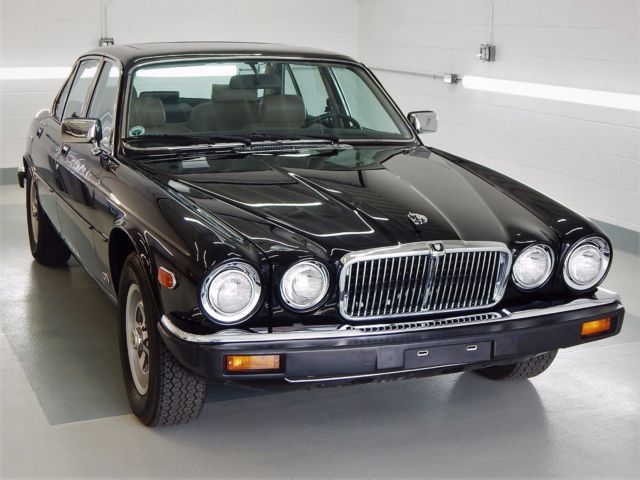 1986 Black Jaguar XJ6 Sedan
