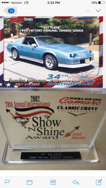 1988 Chevrolet Camaro