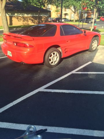 1994 Red Mitsubishi 3000GT Coupe