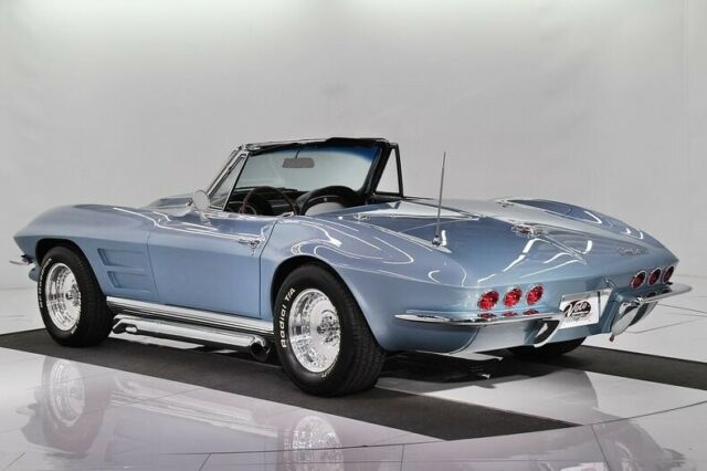 1964 Blue Chevrolet Corvette Roadster