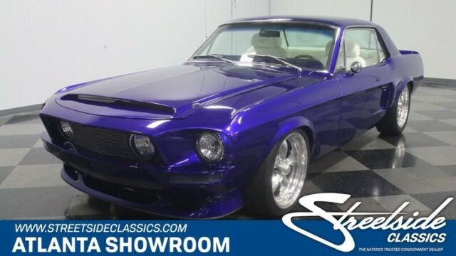 1968 Blue Ford Mustang Coupe
