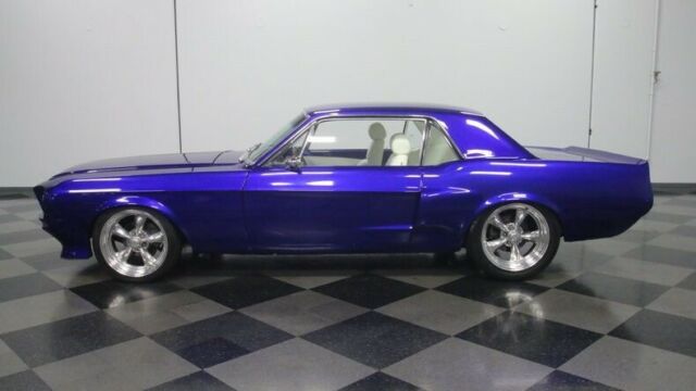 1968 Blue Ford Mustang Coupe