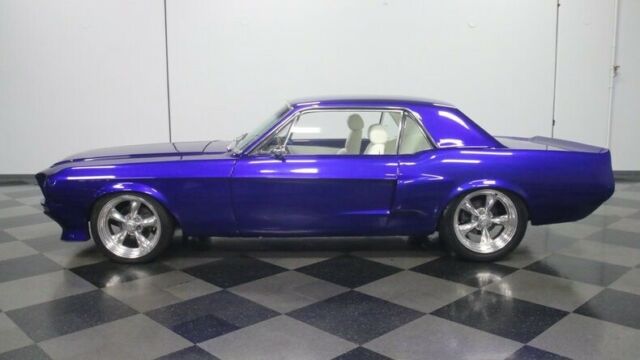 1968 Blue Ford Mustang Coupe