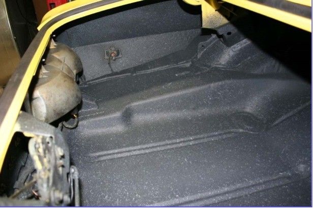 1969 Yellow Pontiac Firebird