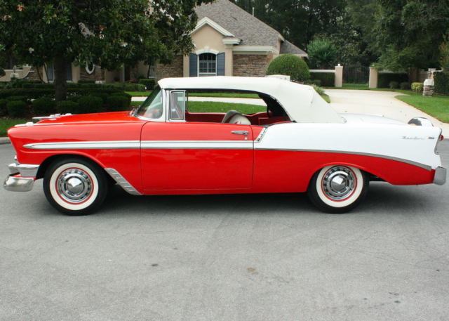 AMAZING SURVIVOR - ONE REPAINT - 1956 Chevrolet Belair Convertible ...