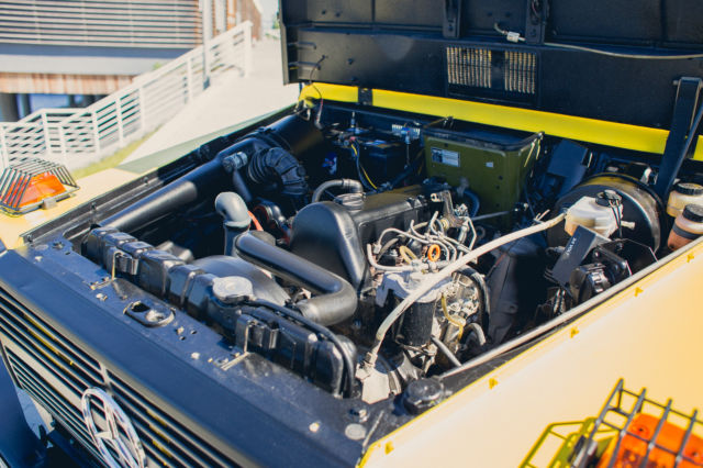 1986 Yellow Mercedes-Benz G-Class gelandewagen cabrio