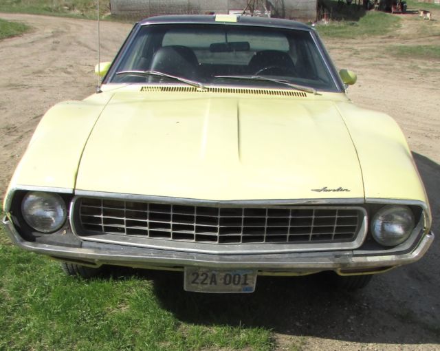 1972 Yellow AMC Javelin