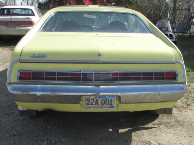 1972 Yellow AMC Javelin