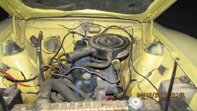 1972 Yellow AMC Javelin