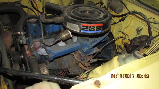 1972 Yellow AMC Javelin