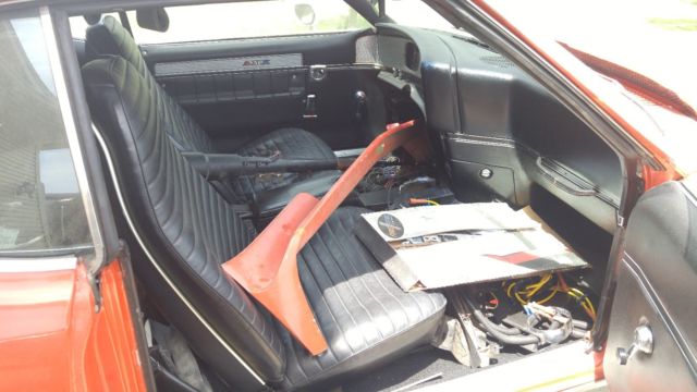 1972 Trans am red AMC Javelin Coupe