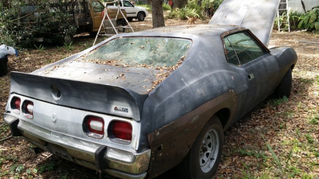 1972 Black AMC AMC AMX JAVELIN Coupe