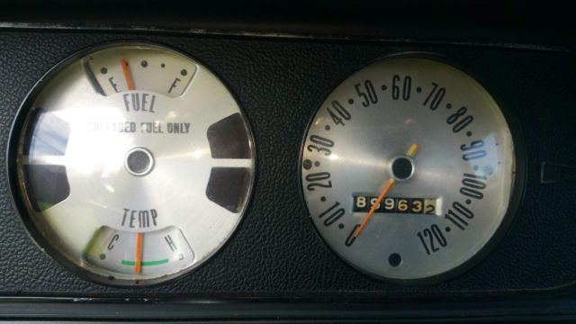 1974 orange AMC Gremlin coupe