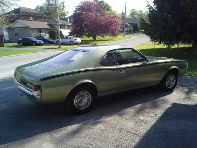 1968 Lime Green  AMC Javelin 2Dr. Coupe