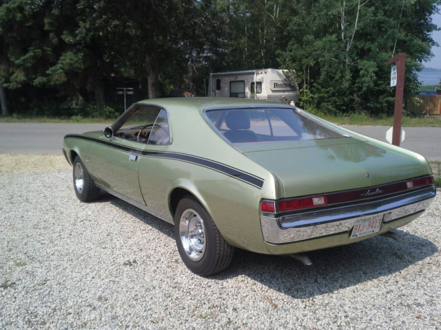 1968 Lime Green  AMC Javelin 2Dr. Coupe