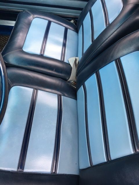 1965 baby blue AMC classic 770 vert