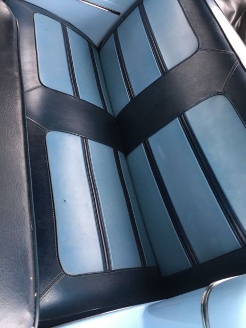 1965 baby blue AMC classic 770 vert