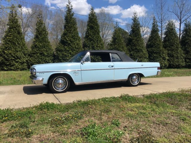1965 baby blue AMC classic 770 vert