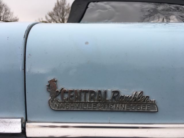 1965 baby blue AMC classic 770 vert