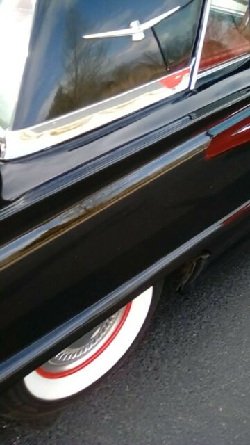 1960 Black Ford Thunderbird Coupe