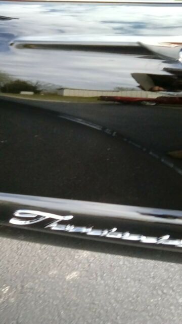 1960 Black Ford Thunderbird Coupe