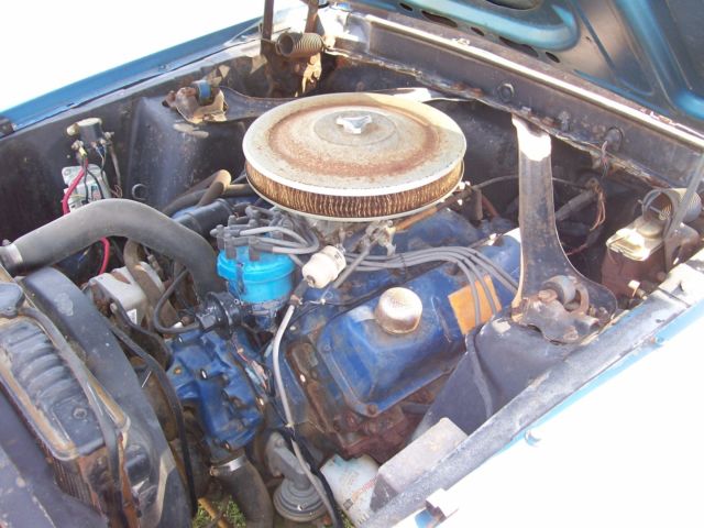 1969 Blue Ford Mustang Fastback
