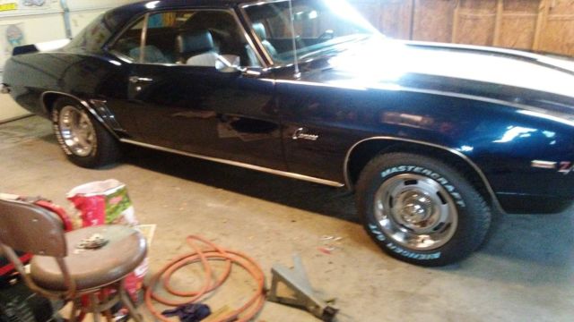 1969 Medium Royal Blue Pearl Mettalic w/Off-White Stripes Chevrolet Other Coupe