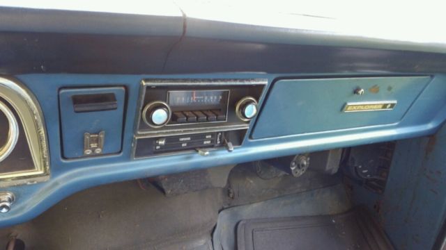 1971 Blue Ford F-250 Standard Cab Pickup
