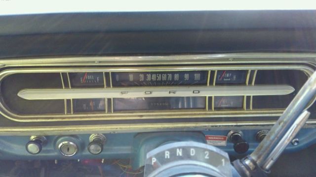 1971 Blue Ford F-250 Standard Cab Pickup