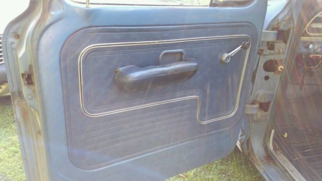 1971 Blue Ford F-250 Standard Cab Pickup