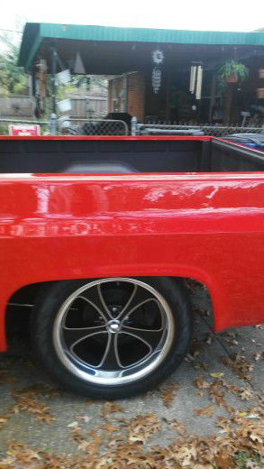 1984 CORVETTE RED GMC Sierra 1500 Crew Cab Pickup