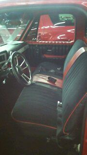 1984 CORVETTE RED GMC Sierra 1500 Crew Cab Pickup