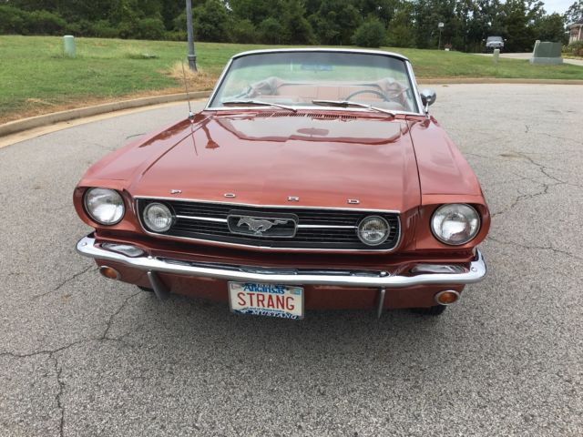 1966 Emberglo Ford Mustang Convertible