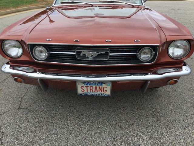 1966 Emberglo Ford Mustang Convertible