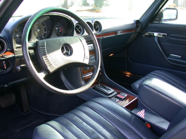 1979 Silver Mercedes-Benz SL-Class Convertible