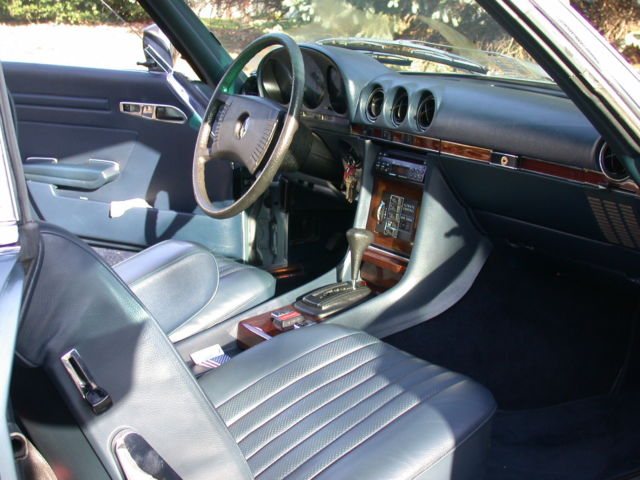1979 Silver Mercedes-Benz SL-Class Convertible