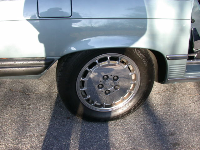 1979 Silver Mercedes-Benz SL-Class Convertible