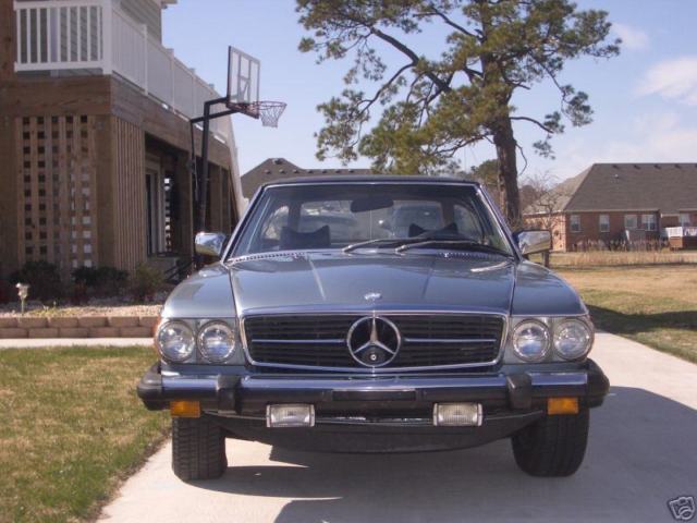 1979 Silver Mercedes-Benz SL-Class Convertible