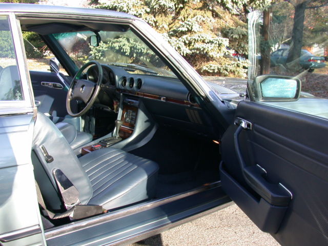 1979 Silver Mercedes-Benz SL-Class Convertible