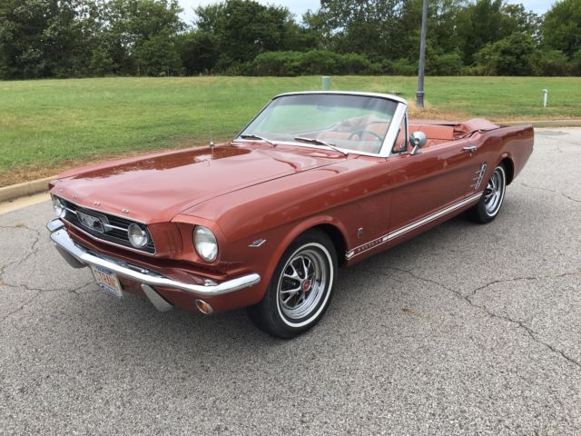 1966 Emberglo Ford Mustang Convertible