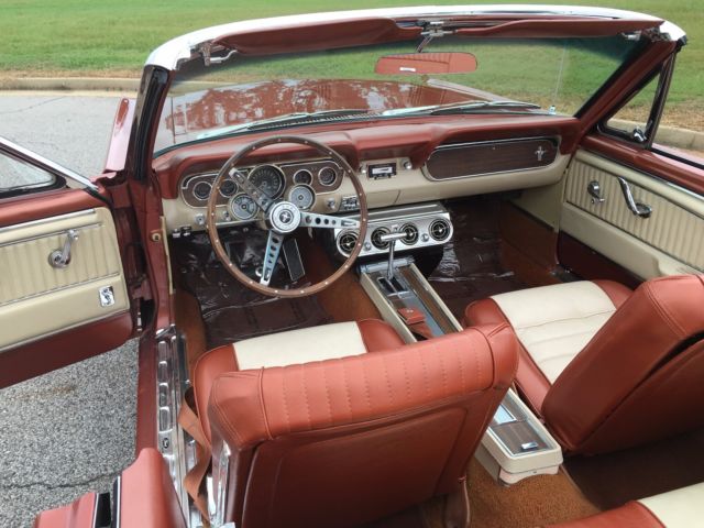 1966 Emberglo Ford Mustang Convertible