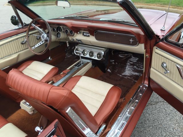 1966 Emberglo Ford Mustang Convertible