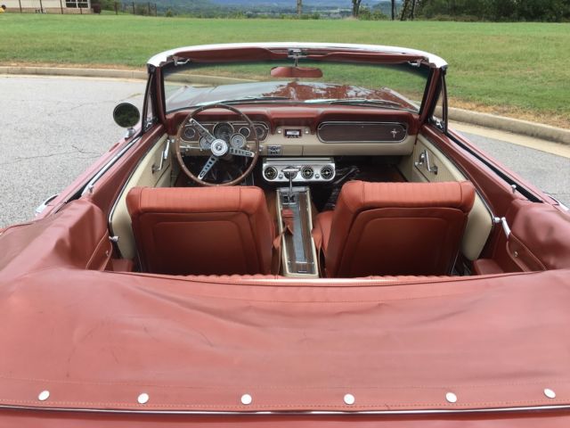 1966 Emberglo Ford Mustang Convertible
