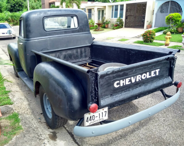 1952 Black Chevrolet Other Pickups Extended Cab Pickup