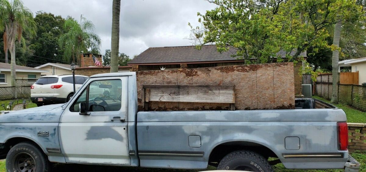 1989 Gray Ford F-150